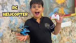 Mini RC Helicopter Under ₹300 | Rc Helicopter Crash Ker Diya 😭 | Rohan Chahal Vlogs