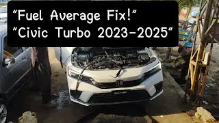 Honda Civic Turbo 2023-2025 Fuel Consumption Fix | Throttle Body & Spark Plug Cleaning