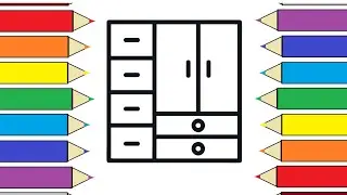 Easy Wardrobe Drawing for Kids &ndash; Step-by-Step Tutorial!