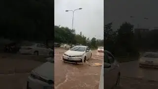 Cloud Brust in islamabad G-11