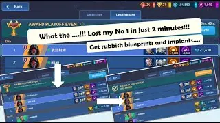 Got useless award in Award Playoff Event | Spent day and night to play | Mech Arena