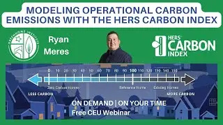 Modeling Operational Carbon Emissions with the HERS Carbon Index
