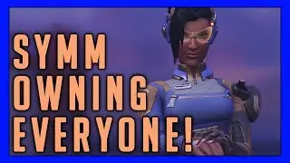 Owning Everyone As Symmetra! Poor XQC! - Seagull - Overwatch