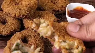 Ramadan Series Episode 4 Crispy Chicken Donut Recipe | Iftar special recipe