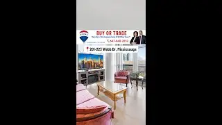GORGEOUS CONDO FOR SALE - 201-223 Webb Dr, Mississauga | Khatambakhsh Real Estate Team