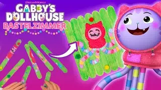 Bastelt euer eigenes Bastelstäbchen-Puzzle! 🧩 | GABBY'S DOLLHOUSE: BASTELZIMMER