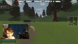 OhRisk GETS JUMPED IN UNTURNED (twitch clips)