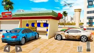 Police and Ambulance Car Wash Simulator #4 - Service Workshop - Android Gameplay