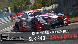 Reto Meisel - 11.000rpm SLK340 -  Bongo Hillclimb Monsters 2025 ●