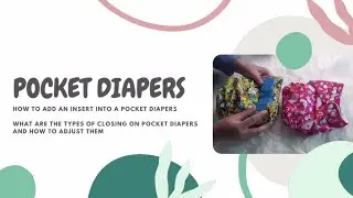 Heiko Pocket Diapers - How To Close and Put The Insert Inside Video Guide