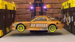 Погрузчик 1:10 HUINA 1577, поднятие RC DRIFT модели 1,5кг.