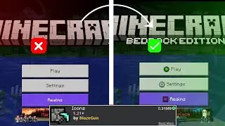 Icons resource pack for MCPE 1.21+ ✅| Just helps in PVP 💯 