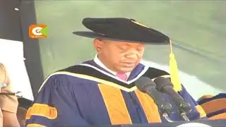 President Kenyatta attends Kibabii University  graduation