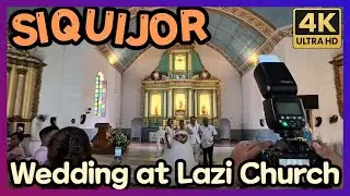 Unexpected Wedding Scene at Lazi Church Sep  2025 &ndash; Capturing Love in a Heritage Site of Siquijo