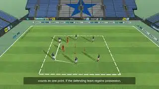 Triangle Passing Challenge | Exercise 3002 | 3D Football Coach