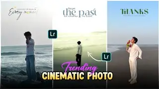 How To Make Cinematic Photo Masking in Lightroom | Lightroom Full Tutorial