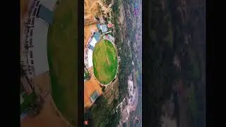 Salem Cricket Foundation Stadium (SCF) Aerial view #shortsvideo  #cricketstadium #short #shorts
