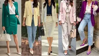 C&oacute;mo Llevar BLAZERS y Mantener tu FEMINIDAD/  Outfits Elegantes 2025