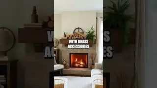 DIY Modern Farmhouse Fireplace Transformation