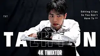 Taehyun TXT - 4K Editing Clips (Slo Mo/Twixtor)