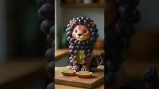 Grape Lion Slicing 🍇🦁 &Uuml;z&uuml;m Aslan Dilimleme