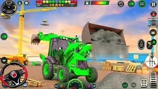 Real Construction Simulator 3D - JCB Excavator Driving Game 2026 - Android Gameplay