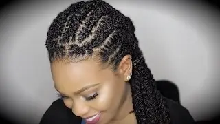 How To Do Cornrows | Aieshatae