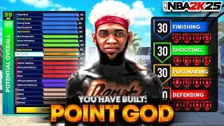 ЛУЧШАЯ КОМПЛЕКТАЦИЯ РАЗЫГИВАЮЩЕГО В NBA 2K25! БЕЗГРАНИЧНАЯ ДАЛЬНОСТЬ + СКОРОСТЬ 99 С ДАНКАМИ! Лучшая сборка 2K25