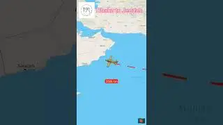 Dhaka to Jeddah flight #map #mapchart #saudiarabia #geography #jeddha