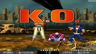 KOF98c ♕Shingo 54HIT+ 7HIT