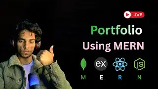 Portfolio Website Using MERN Stack | Live Build | MERN Developers ‪@codebymahesh