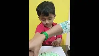 Best kids school in pollachi🏘Our tiny tots are making turtle🐢Fine motor activity💥@Profenaa🏘pollachi🌴
