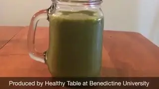Popeye's Spinach Strawberry Smoothie