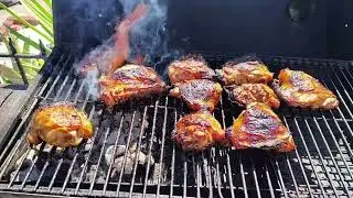 Sesame Ginger Orange (ChickenThighs)  #August1st BBQ 