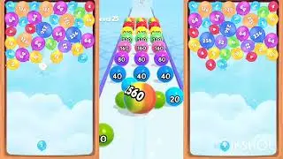 THREE in ONE balloon and balls game #2048 #2248 #new #best
