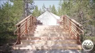 Glamping in Montana at Glacier Under Canvas