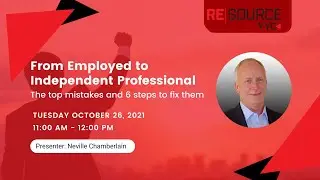 From Employed to Independent Professional - the top mistakes and 6 steps to fix them