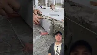 Когда нанял настоящего профи по плитке