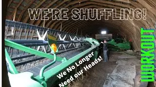 We're doing the equipment shuffle!