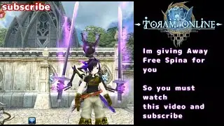 Toram Online Spina Giveaway for Free