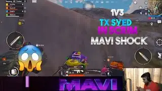 Tx Syed 1v3 in scrim mavi was shock | TeamXspark Highlight