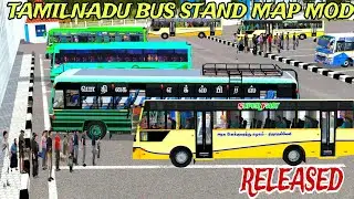 REALISTIC TAMILNADU BUS STAND MAP MOD RELEASED FOR BUSSID 4.4.1|BUS SIMULATOR INDONESIA 4.4.1