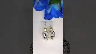 How to Make Party Earrings at Home #shorts #earrings @paliwalmosmi