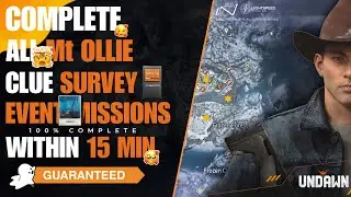 Complete All Location Records & Photos 100% In Mt. Ollie Survey Clue | Undawn
