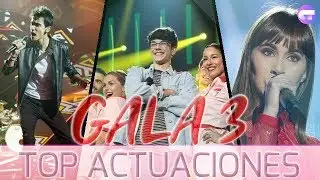 OT 2017 OT 2018 Y OT 2020 (RecordadOTEnCasa) l TOP/RANKING ACTUACIONES GALA 3/PiKa