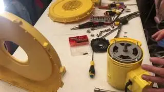 desarmando motor de aire  para brincolin