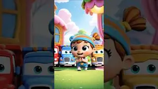 &ldquo;My Colorful Toy Trucks!&rdquo; @JoyfulToonJumps #music #trending #funny #viral #youtubeshorts #kids