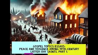 Gospel Topics Essays:  Peace and Violence among 19th Century Latter day Saints.  Part 1.