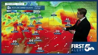 Fire to ice in southern Colorado as a major storm approaches