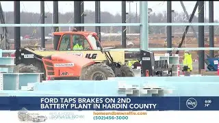 Ford taps brakes on Blue Oval SK battery plant